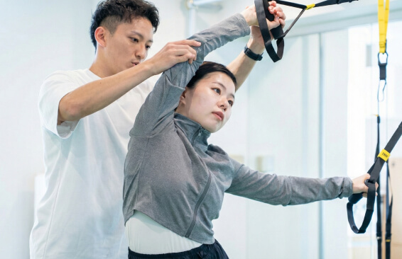 お着替え〜体験トレーニング